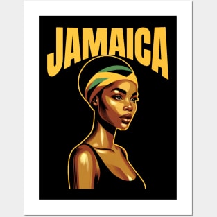 Jamaica Flag Pride Posters and Art